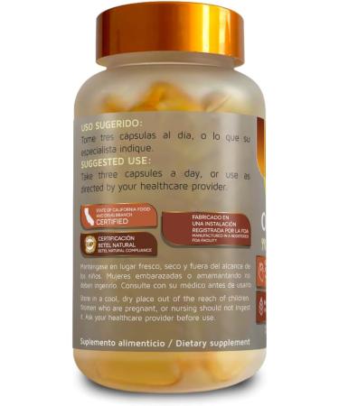 Betel Natural Premium Omega 3 Fish Oil EPA/DHA Aceite de Pescado - 90 Softgels - Buy Online on GoSupps.com