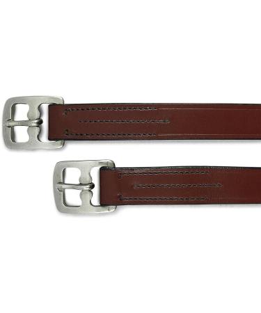 Equitack Leather Stirrup leathers - Black 42'' 42'' Black - Buy Online on GoSupps.com