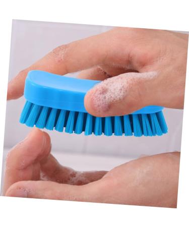 minkissy Nail Brush Shoes Cleaner Nail Cleaner Brush Nail Clean up Brush Shoe Cleaner Nail Scrubbing Brush Nail Cleaning Brush Toe Brush Fingernail Scrub Polyester Food Grade Cleaning Ball 11.5x5cm Blue - Buy Online on GoSupps.com