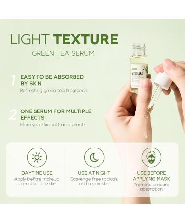 Green Tea Skincare Set - 19-in-1 Hydrating Gift Kit for Teen Girls & Women | Cleanser Serum Cream & Masks - Buy Online on GoSupps.com