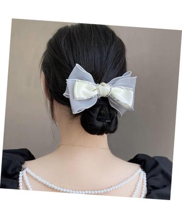 minkissy Accessories Fabric Butterfly Hair Clip Bowknot Barrette Hair Bows for womens hair accessories black bows womens hair clips women hair clips white s woman South Korea Hair - Buy Online on GoSupps.com