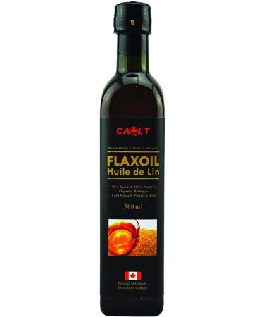 Caqlt Flaxseed Oil 500 ml - Buy Online on GoSupps.com
