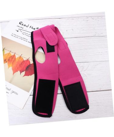 minkissy Slimming Cheek Hip Belt Double Chin Belt Chin V Line Shaper Facial Lifting Slimming Belts Lift Tape V Shape Belt Double Chin Reducer Compact 24.3x19cm Rosy - Buy Online on GoSupps.com