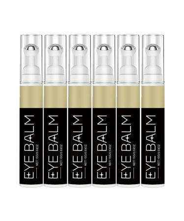 homomdy Set of 6 retinol moisturizing eye creams to combat dark circles and puffiness smooth fine lines and crow's feet brighten the eye contour and reduce under-eye bags.