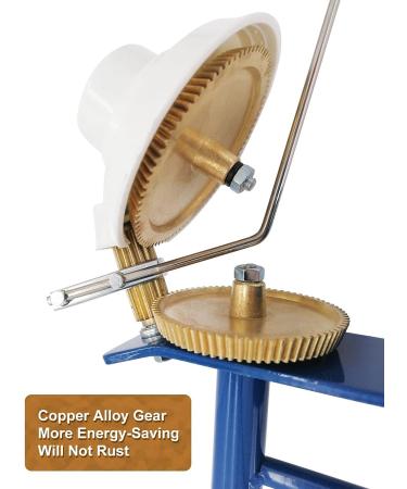 10oz Hand-Operated Yarn Ball Winder | Manual Winder for Yarn/Fiber/Wool | Plastic Needles Included - Buy Online on GoSupps.com