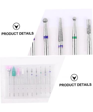 Housoutil 1 Set Nail Polish Head Set Alloy Manicure Tools 8x5cm Silver - Buy Online on GoSupps.com