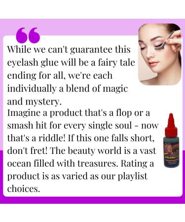 Salon Pro 30 Second Eyelash Glue for Strip Lashes - Fast-Drying Black Adhesive (1 Fl. oz) | International Shipping Available - Buy Online on GoSupps.com