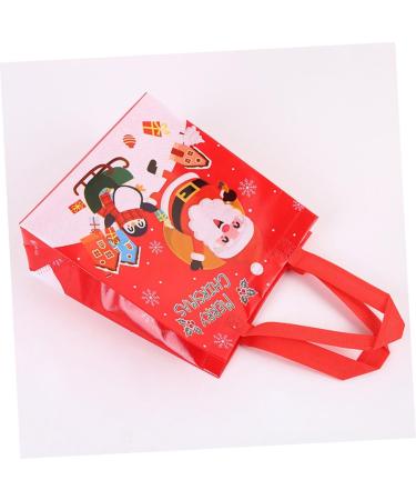 KOMBIUDA Santa Bags 12pcs Christmas Bag Bags Medium Size Grocery Candy Bag for Christmas Non-woven Bags - Buy Online on GoSupps.com