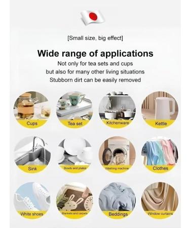 All-Purpose Stain Remover Floor Kitchen Tile Bathroom Strong Cleaning Remove Stains and Scale Live A Carefree Life Small Body and Great Strength. (Color : 3Count (Pack of 3)) - Buy Online on GoSupps.com