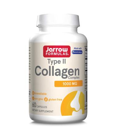 Jarrow Formulas, Type II Collagen Complex (Collagen Type 2), 60 Capsules, Gluten Free, Soy Free, Non-GMO