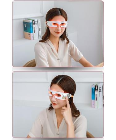 Advanced Red Light Therapy Eye Mask - Enhance Collagen Smooth Wrinkles & Reduce Puffiness | International Shipping - Buy Online on GoSupps.com