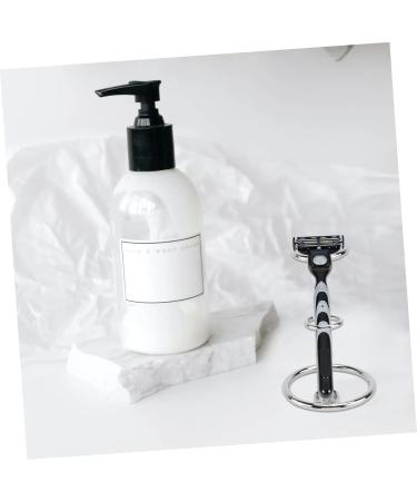 Minkissy Metal Razor Stand - Shaving Brush Holder & Organizer for Safety Razor | Premium Beard Care Accessories - Buy Online on GoSupps.com