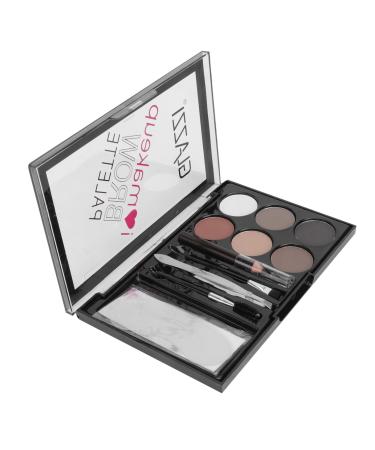 Healvian 1 Set Eyebrow Powder Set Eyeow Mp e Sweatproof Eyebrow Makeup Eyebrow Brush Eyebrow Kit Ow f Kit Abs 1 count (Pack of 1) As Shown