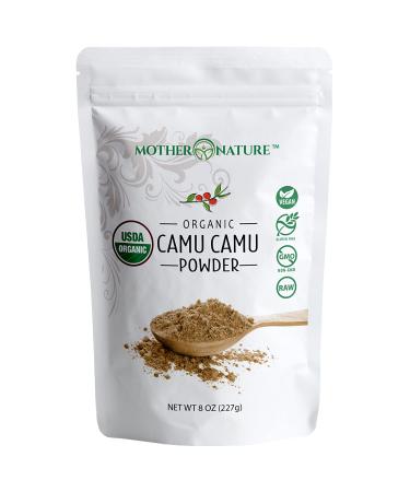 Camu Camu Powder Organic Vitamin C - 8 oz Bag 45 Servings - Raw Camu Camu Berry Natural VIT C Supplement Powder for Immune Support - Vegan Non-GMO 8 Ounce (Pack of 1) - Buy Online on GoSupps.com