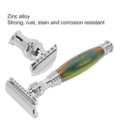 Double Edge Safety Razor - Men's Reusable Manual Shaving Razor Handle | Smooth & Clean Shave | Eco-Friendly Home Salon Tool - Buy Online on GoSupps.com