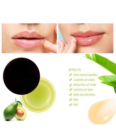 Avocado Lip Sleeping Mask | Nourishing Moisturizer for Day & Night | Lip Skin Treatment - Buy Online on GoSupps.com