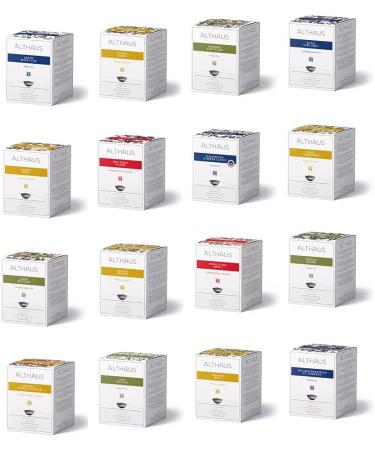  Althaus Althaus Lung Bai Cha Green Tea in Pyramid Pouch Natural Chinese Green Tea 15 x 2.7 g - Buy Online on GoSupps.com