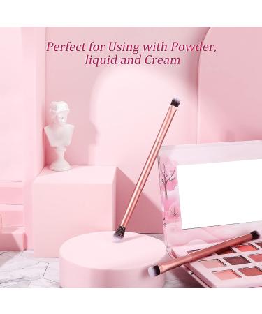 24 Pcs 2 in 1 Eyeshadow and Concealer Brush Set for Makeup Application - Buy Online on GoSupps.com