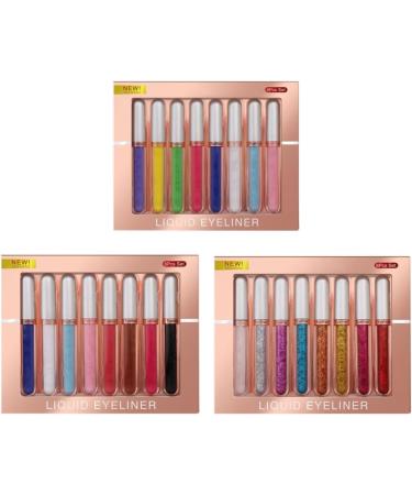 8 Colors Liquid Eyeliner Colourful Waterproof Eyeliner Cosplay Matte Eyeliner Set 2.5mL Style 3 Eyeliner - Buy Online on GoSupps.com