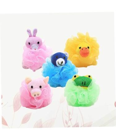 Beavorty 4pcs Bath Ball & Puff Set | Luxurious Bath Accessories & Spa Quality Bath Sponge for Ultimate Relaxation - Buy Online on GoSupps.com