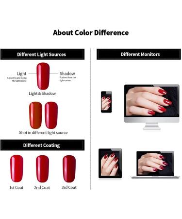 Vishine Gel Nail Polish Set 6 Colors - Stunning Glitter Collection Nail Art Gift Box Soak Off UV LED Gel Polish Starter Kit - Buy Online on GoSupps.com