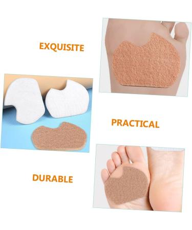 FRCOLOR 6 Pairs Forefoot Pads - Reusable Metatarsal Support Inserts | Honeycomb Design Sweat-Absorbent Wear-Resistant - Khaki 8.7X7CM - Buy Online on GoSupps.com