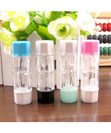 Heallily Portable Contact Lens Case 4-Pack Travel Lens Storage & Cleaning Holder - Ideal for Trips - Buy Online on GoSupps.com