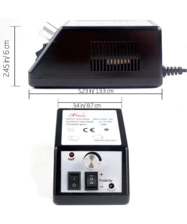 Professional 16000RPM Nail Care Nail File Set Electric Manicure Pedicure Kit for Acrylics Gels Nails Nail Buffer Manicure Pedicure Polishing Tools - Buy Online on GoSupps.com