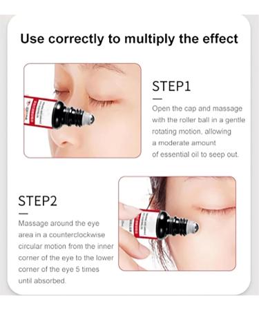 IFFANY Anti Wrinkle Eye Essence Oil Under Eye Roller Serum Japanese Wrinkleless AntiAging Eye Serum Oil Firms Under Eye Bags For Under Eyes Dark Circles Puffiness - Buy Online on GoSupps.com