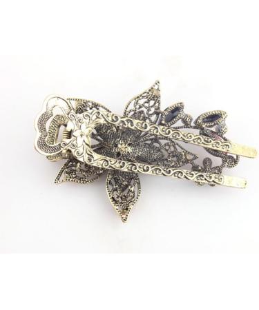 Frcolor Vintage Jewelry Crystal Hair Clips Hairpins- For Hair Clip Beauty Tools(Purple) - Buy Online on GoSupps.com