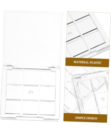  minkissy minkissy Set of 2 Empty Eyeshadow Grids Mini Makeup Eyeshadow Palettes - Buy Online on GoSupps.com