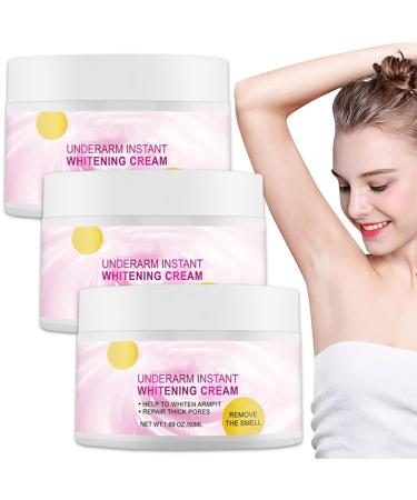 Intensive Skin Brightening Cream Instant Lightening Cream for Underarms Moisturizing Brightening Cream for Intimate Areas Brightening Cream for All Skin Types