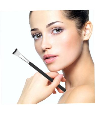 Healeved portable nose brush makeup brushes brush for nose contour contour brush 18.50X1.00X1.00CM Black - Buy Online on GoSupps.com