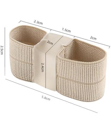 Folpus Toe Separator & Toe Straightener - Lightweight Wear-Resistant Pad for Hallux Correction - Ideal for Toes & Fingers - International Shipping Available - Buy Online on GoSupps.com