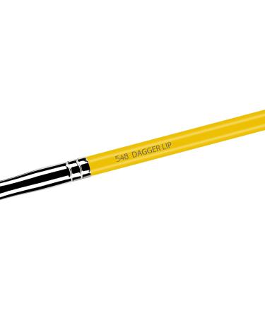 Bdellium Tools Studio Series 548 Dagger Lip Brush - Soft Synthetic Fibers for Precise Lip Definition - Professional Makeup Brush (Yellow - Buy Online on GoSupps.com