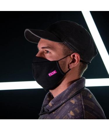 Muc-Off Filth Reusable Face Mask Large with Mid-Layer Filter - Washable 20x - Adjustable Face Cover - L Pack of 1 - Buy Online on GoSupps.com