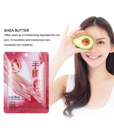 Hand Mask | Shea Butter Moisturizing Gloves for Skin Care | Smoothing & Peeling Treatment - International Shipping - Buy Online on GoSupps.com