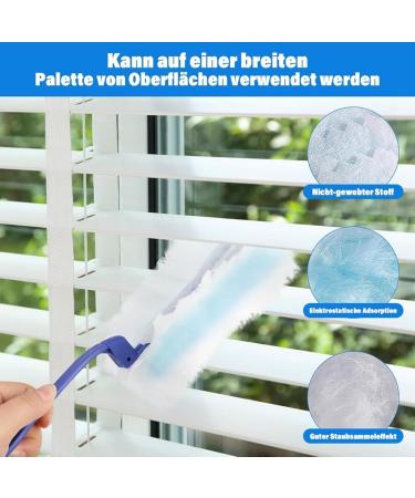 Tvnakdfq 42 Pieces Duster with 1 Handle Dust Magnet Refill Pack Dirt Electrostatic Dust Wiper for Household School Office - Buy Online on GoSupps.com