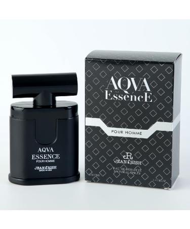 Jean Rish Aqva Essence Eau De Toilette - Perfume for Men (3.4 Fl Oz / 100ml) with Aromatic Woody & Sea Notes - Long Lasting and Luxury Fragrance - Buy Online on GoSupps.com