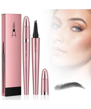 Generisch 2026 Waterproof 3D Eyebrow Pencil with 4 Forked Tips Trendy Eyebrow Pencil for Women