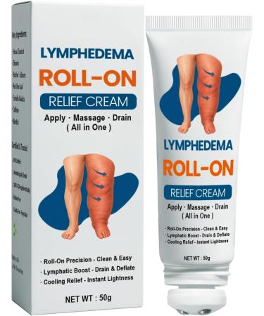 Relaxing Leg Cream 50g Calf Calf Lotion with Ball Applicator - Natural Calf Cream Soothing for Legs Skin Types Travel Home Family Women Friends - Buy Online on GoSupps.com