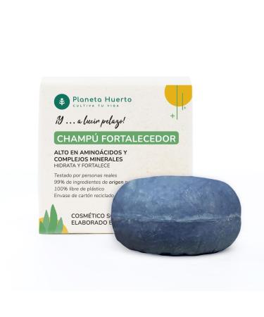 Planeta Huerto Fortifying solid shampoo with amino acids Garden Planet 85 g