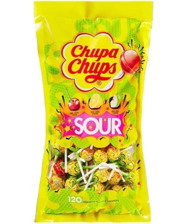 Chupa Chups Sour Lollipops 40x + Chupa Chups "The Best Of" Lollipops 40x + Swizzels Matlow Lolly Mix 500g Boxed Treatz - Buy Online on GoSupps.com