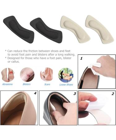 RuiChy LuckyMoon Shoe Heel Cushion Pads | Comfort & Pain Relief for Happy Feet - Reduce Blisters & Enhance Shoe Fit - Buy Online on GoSupps.com
