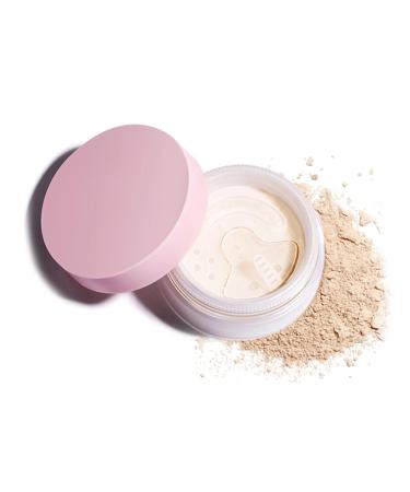 CHAKAE Korean Silky Loose Powder for Oily Skin, Matte Makeup Effect, Long Lasting Soft Finish, Conceals Pores