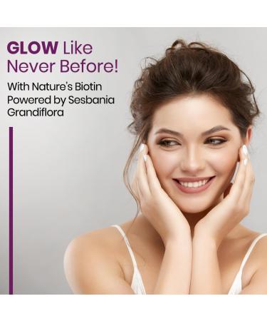 Himalayan Organics Organics Plant Based Biotin 10000Mcg for Longer Hair Growth | Glowing Skin and Longer Nails Supplement | for Men and Women - 120 Veg Capsules - Buy Online on GoSupps.com