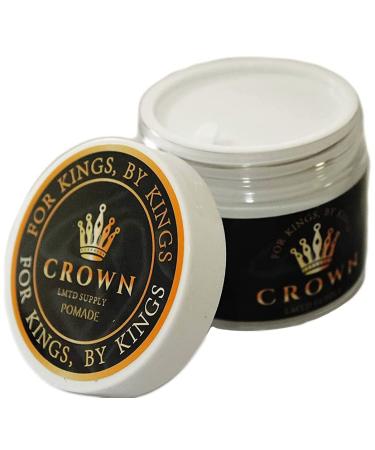 Crown Pomade Waver Styling Gel- Water-Based Hair Cream for 360 Waves  Wolfing- Silky & Smooth Styling  Strong Hold & Easy Wash- Afro Barber and Waver Accessories.