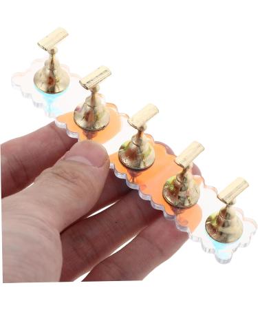 FRCOLOR Nail Accessories 2 Sets Show Rack Tools Nails Nail Painting Stand Press on Nail Holder Nail Practice Stand Nail Display Stand Magnetic Nail Holder Nail Supplies Stand Acrylic - Buy Online on GoSupps.com