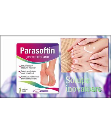 Parasoftin Peeling Socks - Effective Callus Removal for Soft Feet & Dead Skin Elimination | International Shipping - Buy Online on GoSupps.com