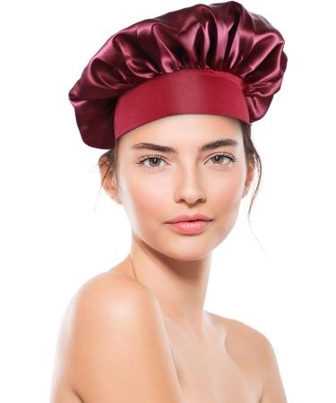 Supvox Satin Night Cap for Women | Wide Sleeping Cap for Hair Loss & Chemotherapy - Stylish & Comfortable - Buy Online on GoSupps.com